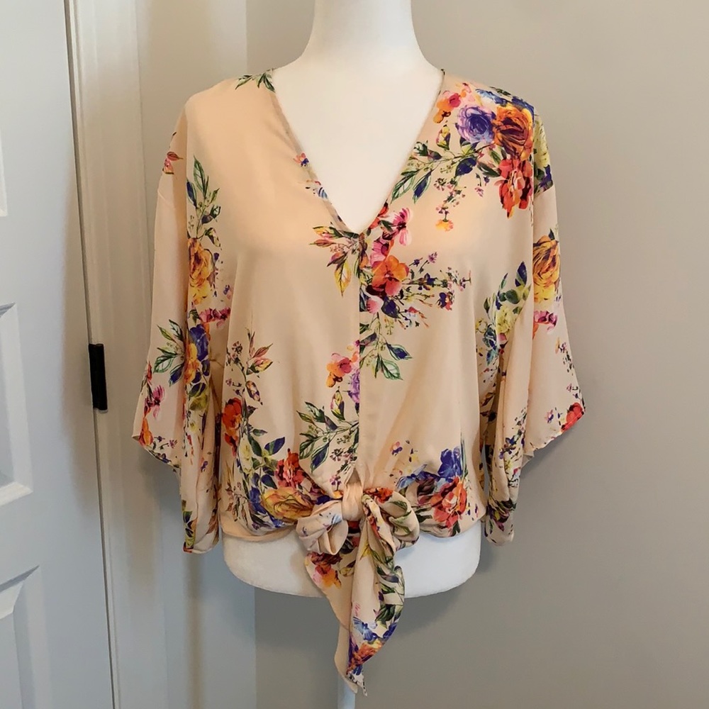 Jennaration Flowy Floral Top